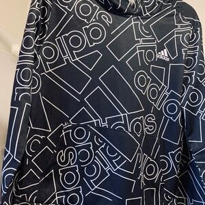 Adidas Monochrome Graphic Hoodie